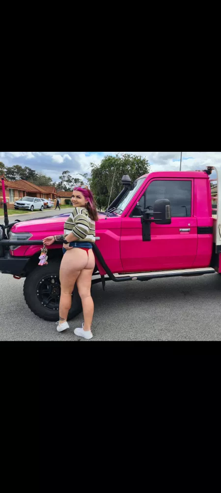 Would you fuck me by my pink cruiser in public? 🥵😈 by jessicasdiary