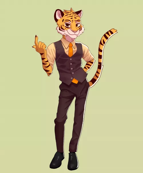 Would you hang out with this gentleman? (commissions open! more details on the comments!) by mareanxbastos