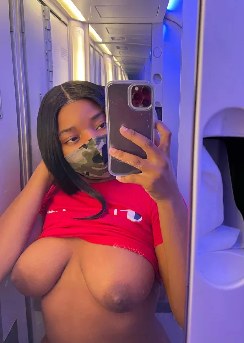 would you join the mile high club with me? by kinkybrowniee