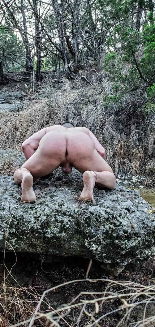 Would you keep walking the trail or drop your pants and dive in? by _TheLostBoy_