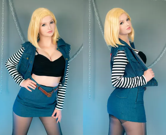 Would you let Android 18 step on you?~ by Mikomin by Mikomin