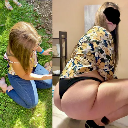 Would you let her sit on your face? Upvote if you want her riding your face. by wifesharing6