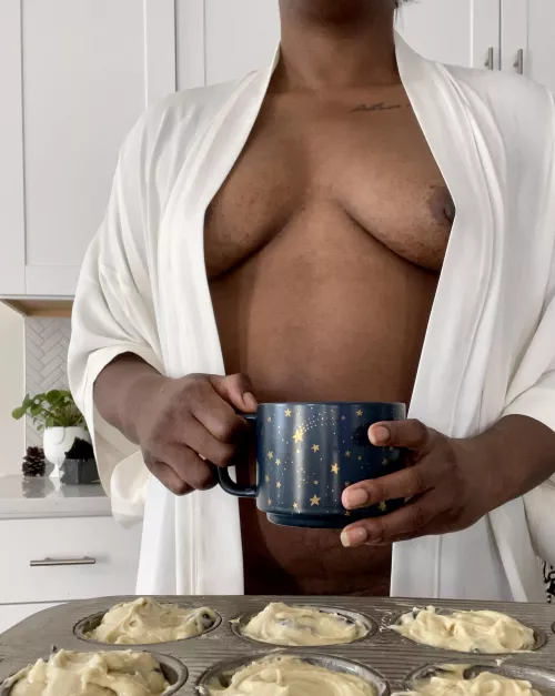 would you like blueberry muffins or chocolate with your coffee this morning? by moon_burrow1205