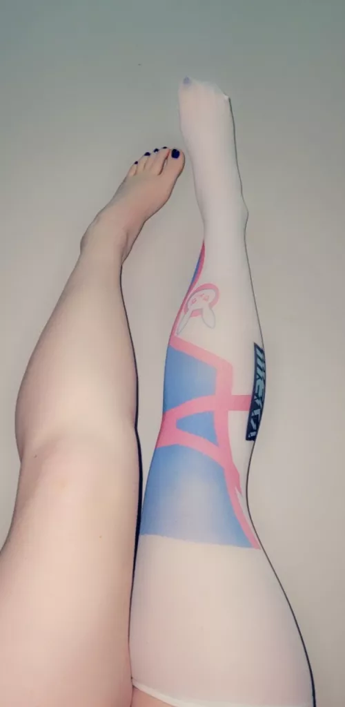 Would you like me to take the other sock off =) by foxxcii