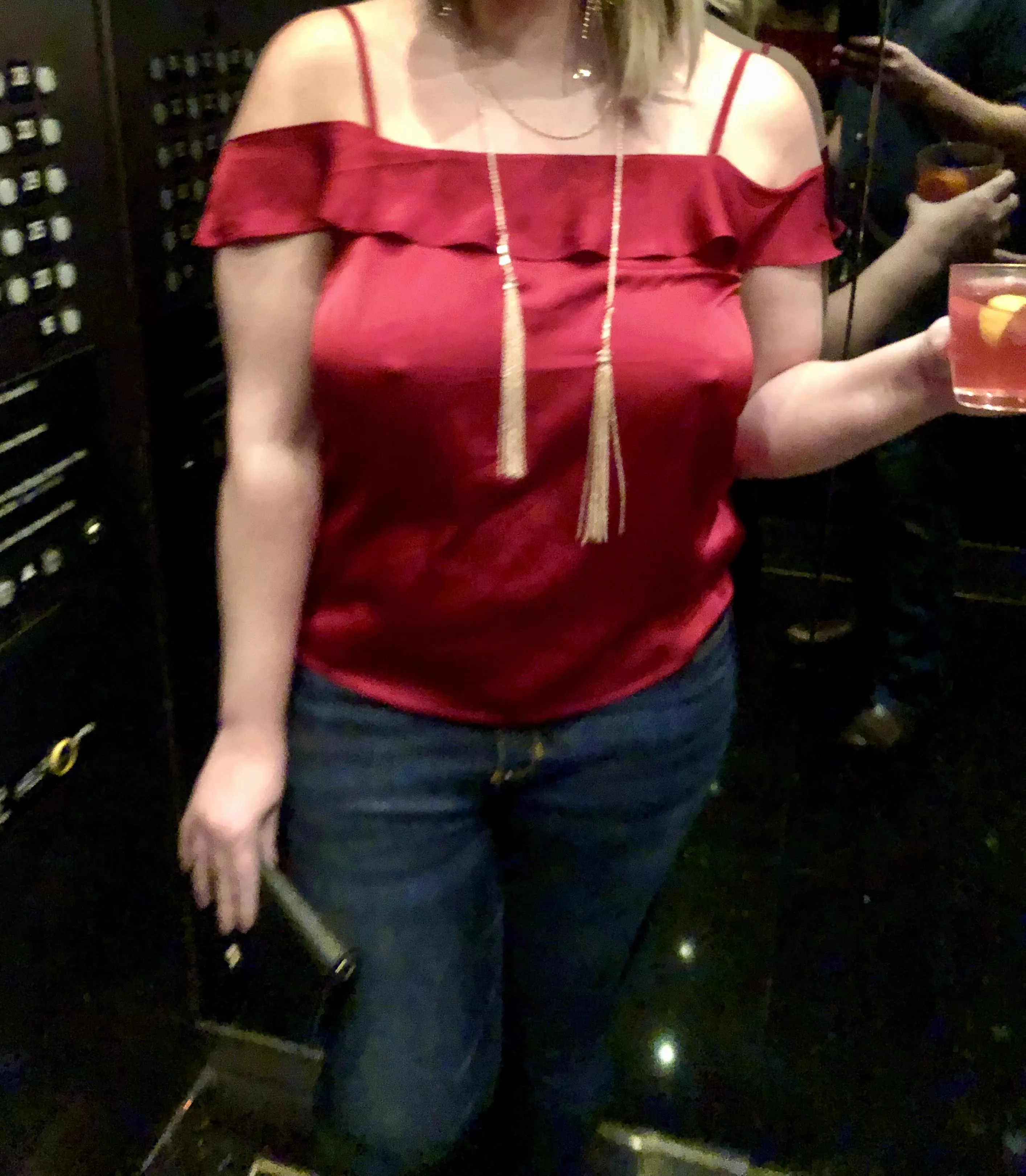 Would you like to be in the elevator with me? posted by MrsMilfMoney