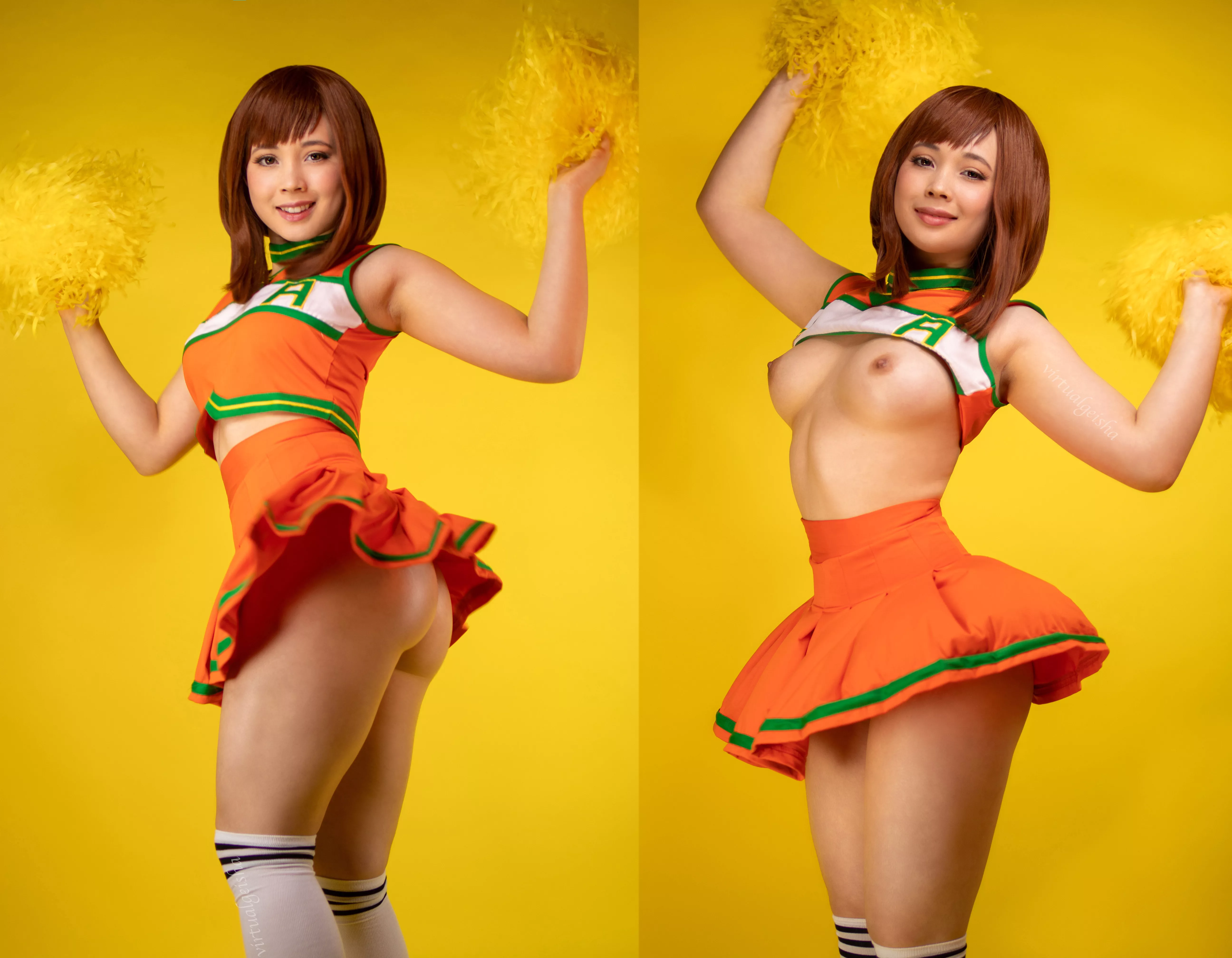 Would you like to see Ochako's cheer routine? ;) posted by virtualgeisha