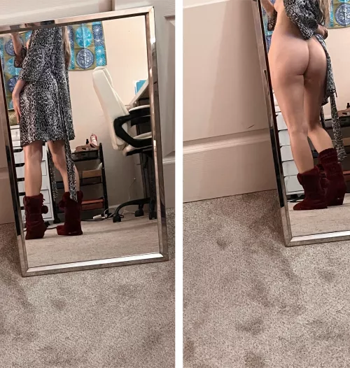 Would you like to spank or kiss my cute butt?😇😈❤️ by theariaclaire