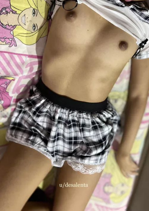 would you like to touch my dark nipples? by desalenta