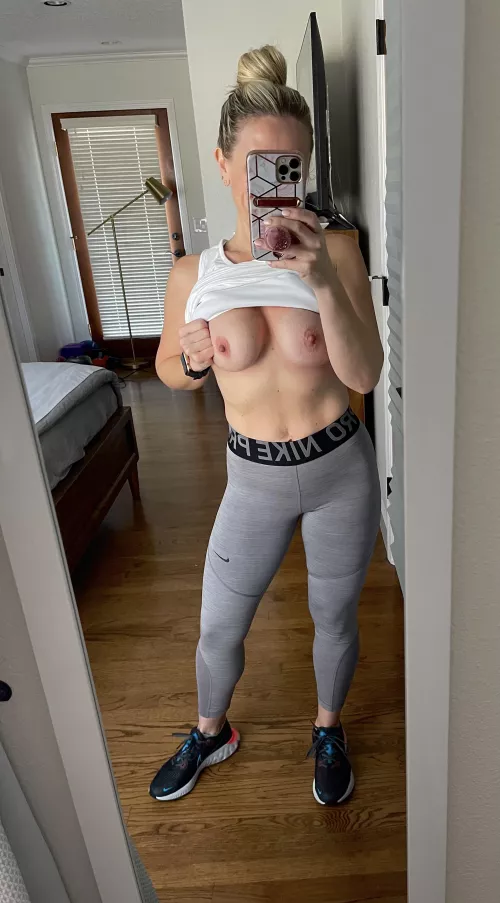 Would you look twice if you saw me running in the neighborhood? [F] by hot_mom_adventure