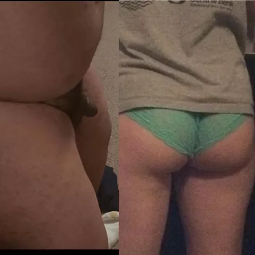 Would you make me wear her panties as your clap her cheeks? Message me this pic. Telegram: yeah91 by GeneralReception6186