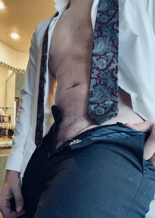 Would you mind if we slipped into something more comfortable? by FolksyIdioms