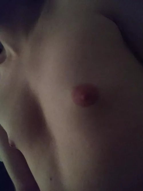 Would you play with my boobs even though they're small? Dms open by wanderinginmymind