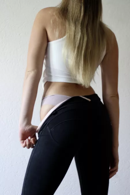 Would you pull my pants down even further? by Ava-Fox