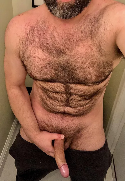 Would you rather have a mouthful of chest hair? Or a mouthful of cock? by NorthGamer80