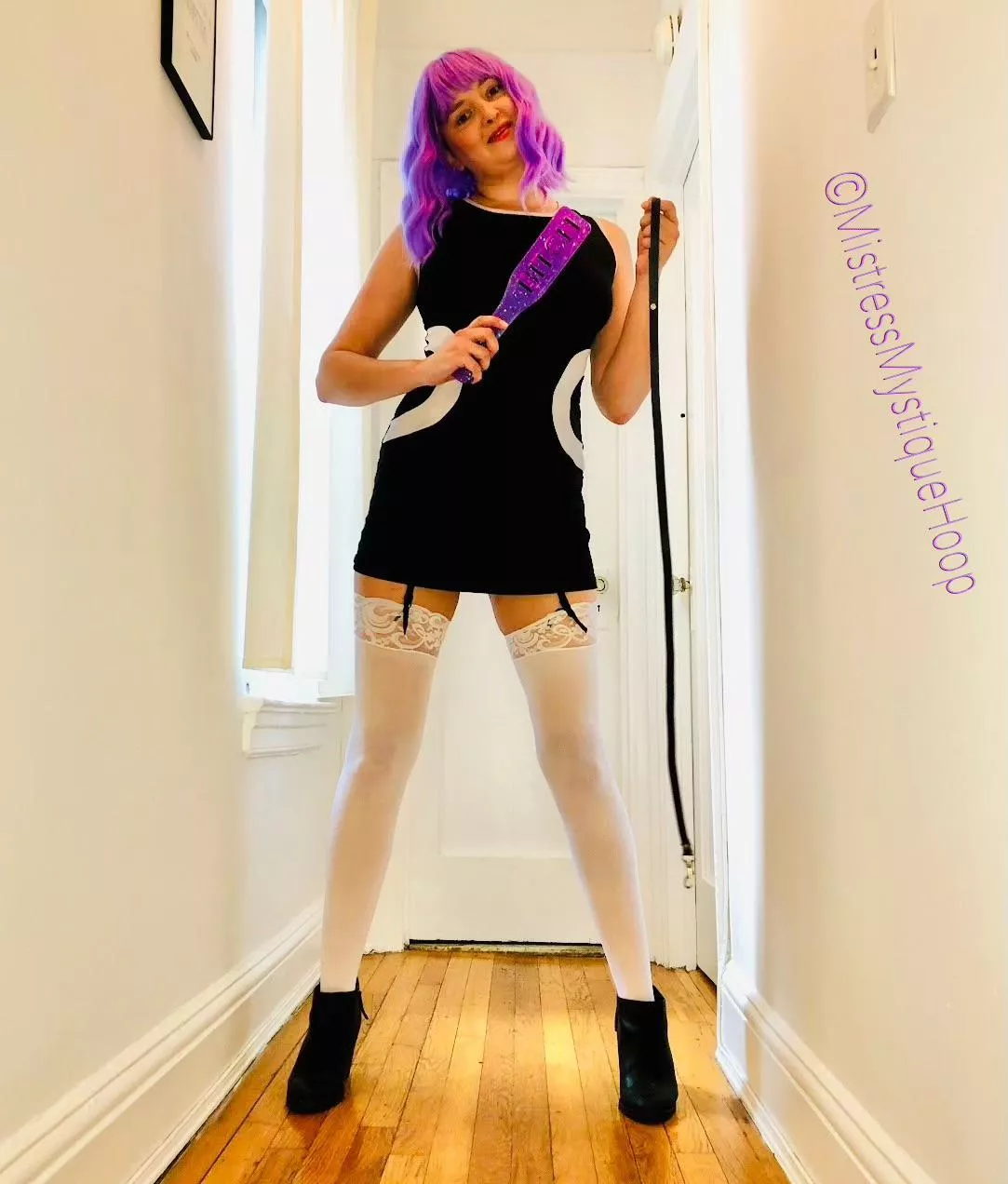Would you rather have pain or humiliation? 💜😈💜 posted by MistressMystiqueHoop