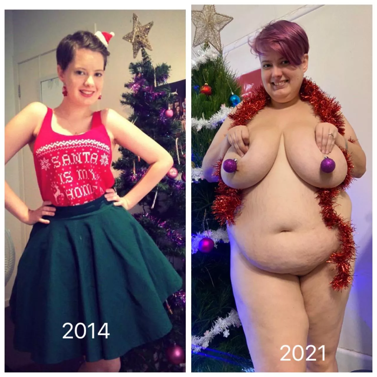 Would you rather young me or now as your Holliday treat? 🥰🎁🎄 posted by Doctorsybil1