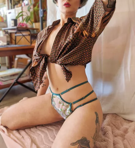 Would you rip this traditional Indonesian batik off me? by _indigoskye