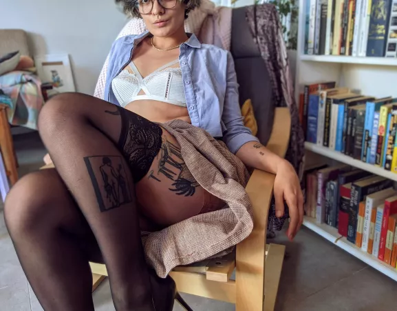 Would you slip my skirt up to see my tats? by _indigoskye