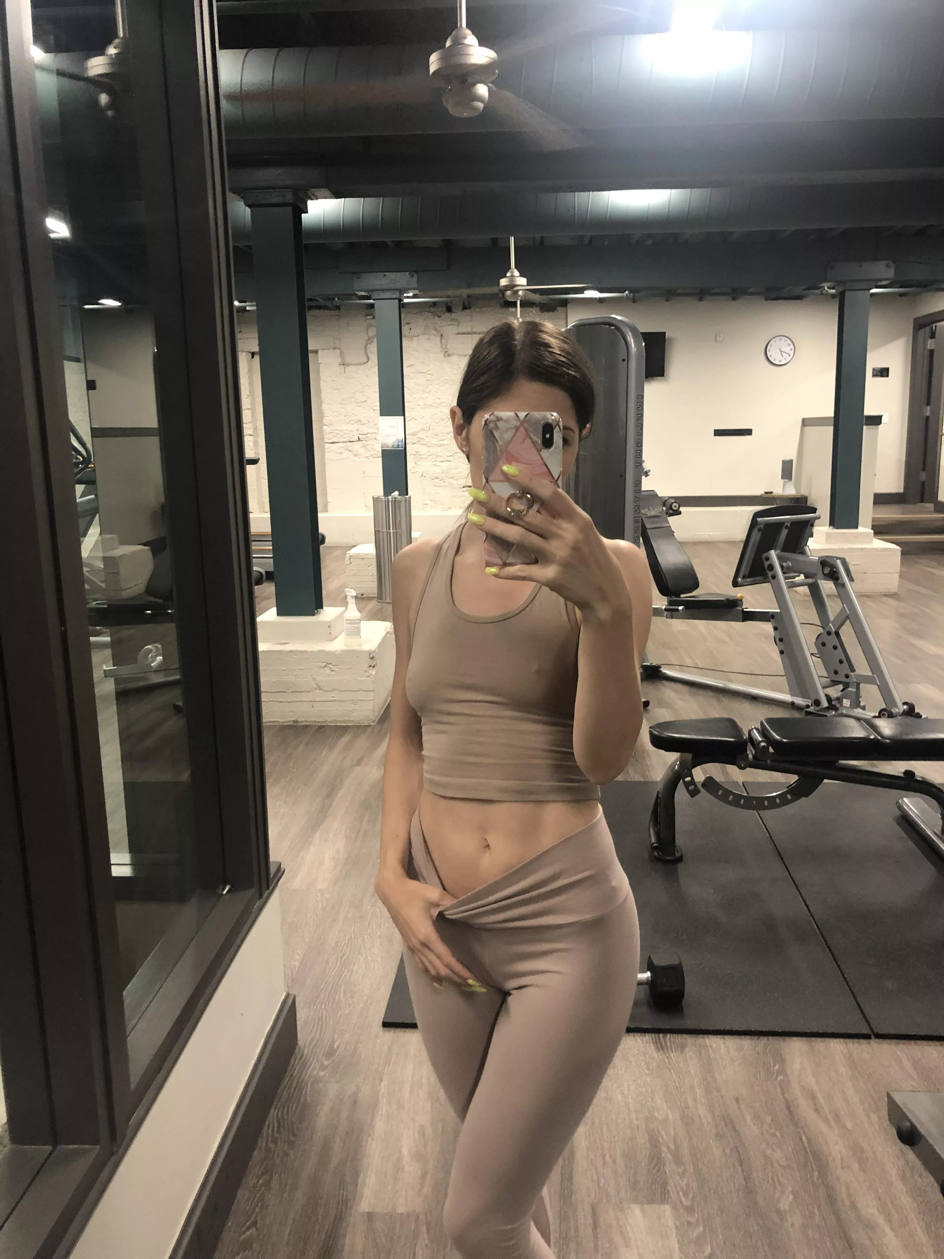 Would you spot me while I’m doing some squats? posted by Evesboudoir