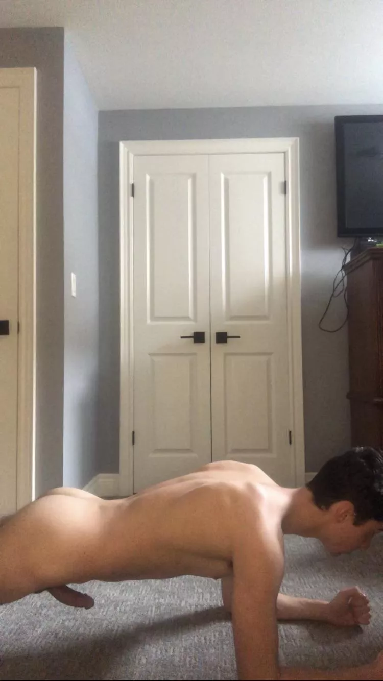 Would you suck me while I plank? posted by sadboycad