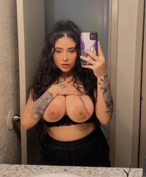 would you suck my big goth latina tits by andreeagrey