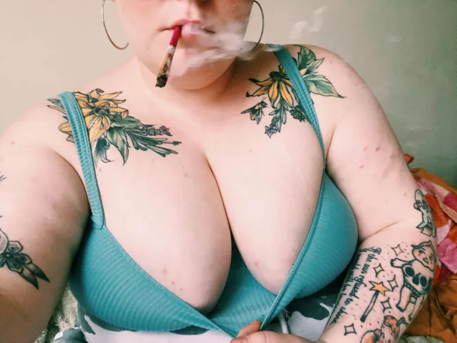 Would you suck on my tits while I smoke? by _____b3an_____