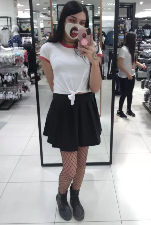 would you take me on a date? i must say that I was wearing just a jockstrap underneath my skirt... 😬 by therubymoon