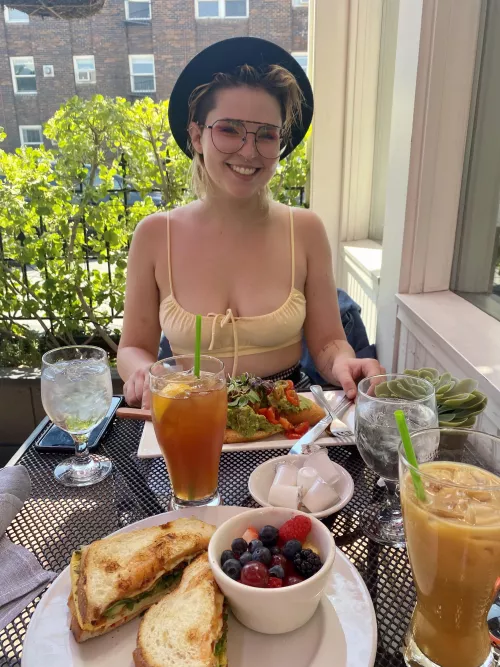 would you take me to brunch? by phant0mbutterfly