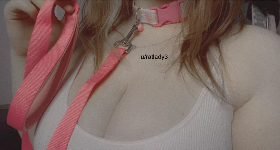 would you take the leash off me? 🦴💘 by ratlady3