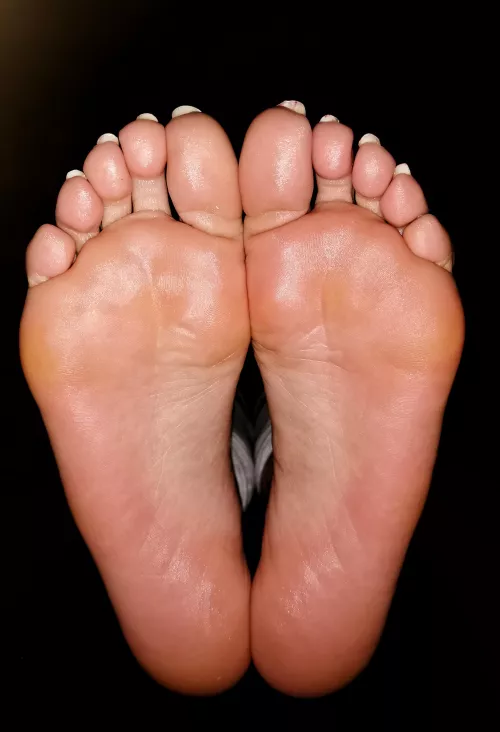 Would you worship my perfect soles? They are so sore, they need a massage and a good lick. by rostimo
