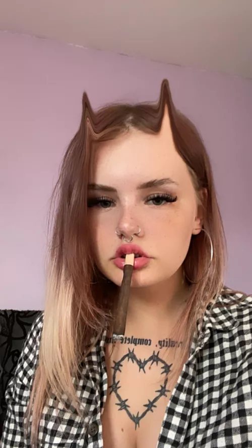 wouldn’t you love a drag💨 by barbwirefindomme