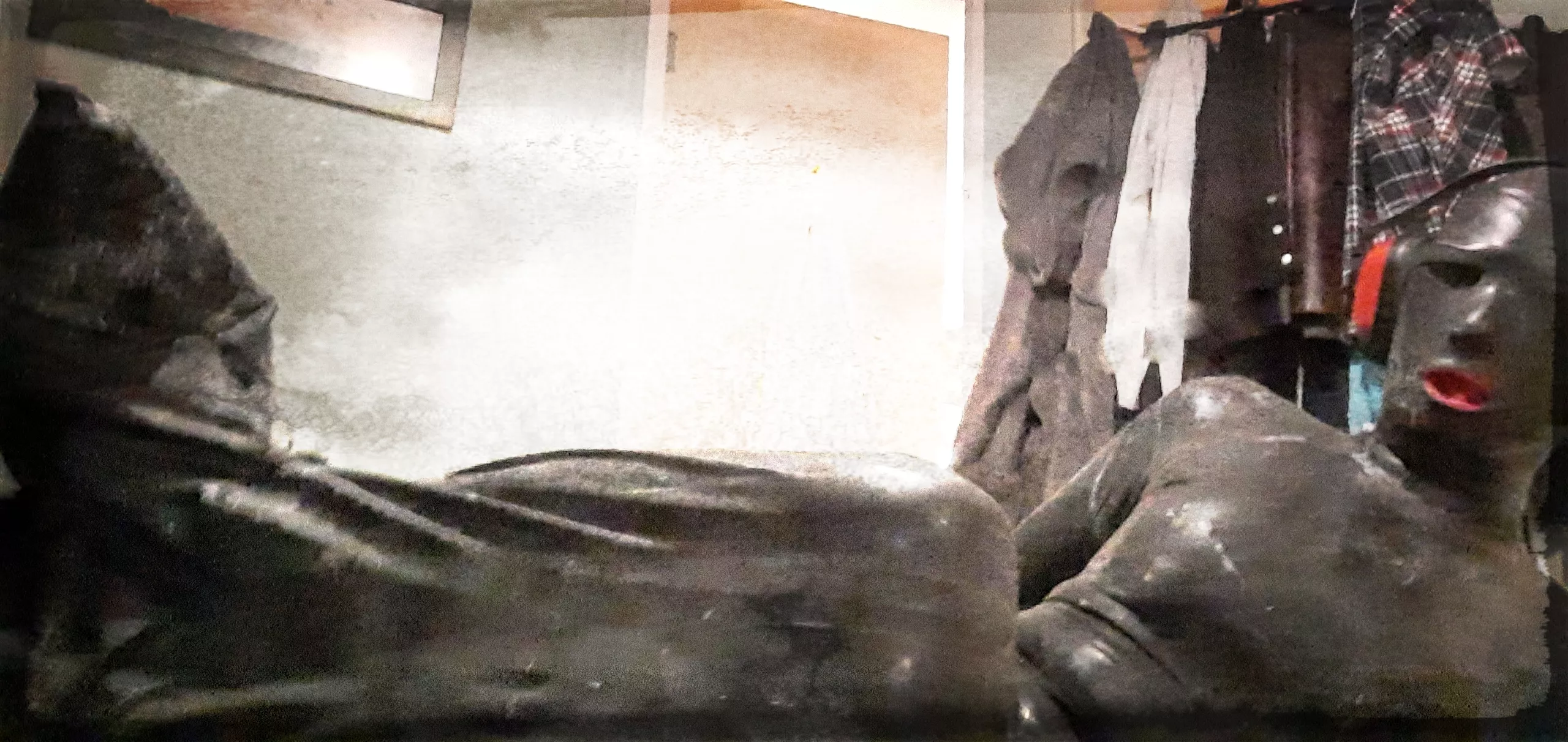 Wow erotic experience in a bondage mermaid suit complete with a rubber fin immobilizing feet hood nasal tubes bite gag lenses every sense taken away even the rubber in the gloves is think keeping them spread unless you struggle. posted by FemmeCassiopiea