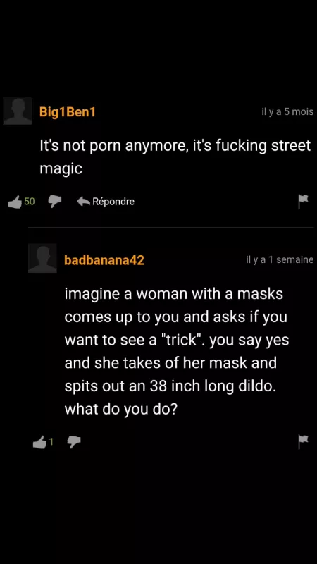 Wtf? 38 inch dildo by FalloutBoi123