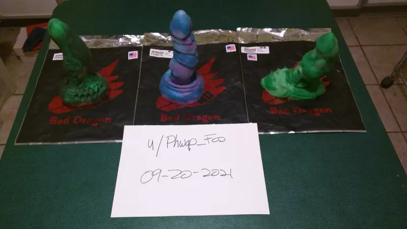 WTS 3 Bad Dragon toys. Details posted inside. Thanks by Phwap_Foo