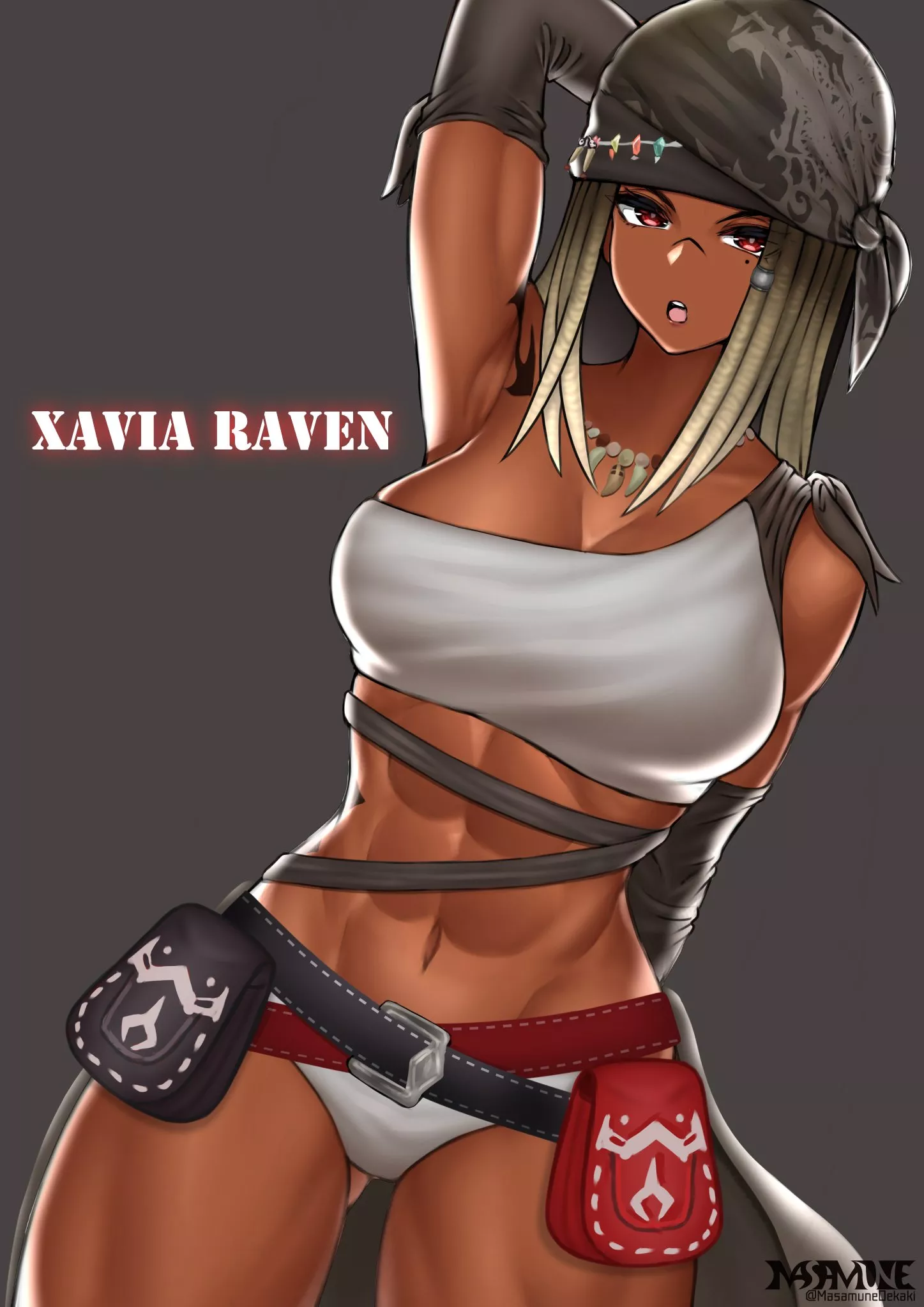 Xavia Raven (MasamuneOekaki) [Original] posted by elee0228