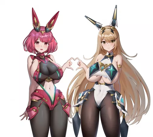 Xenoblade Bunnies by CheetahSperm18
