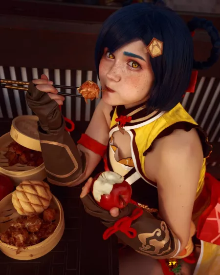 Xiangling (Genshin impact) by Neyrodesu by Apart_Rule2210