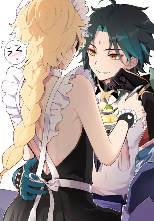 Xiao and Aether (Genshin Impact) by magicistragick