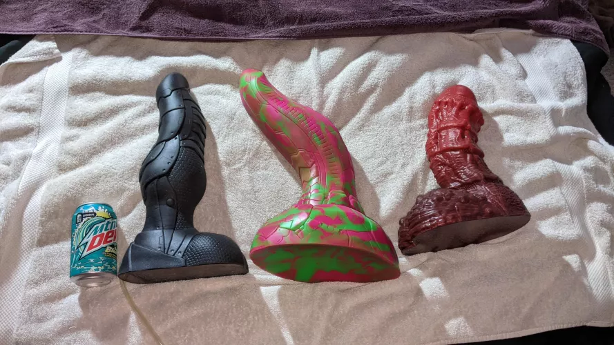 XL/M Bishop, XL/S Habu, and L/M Baron. The size comparison on BD.com does not so them justice. 😁 by magus2169