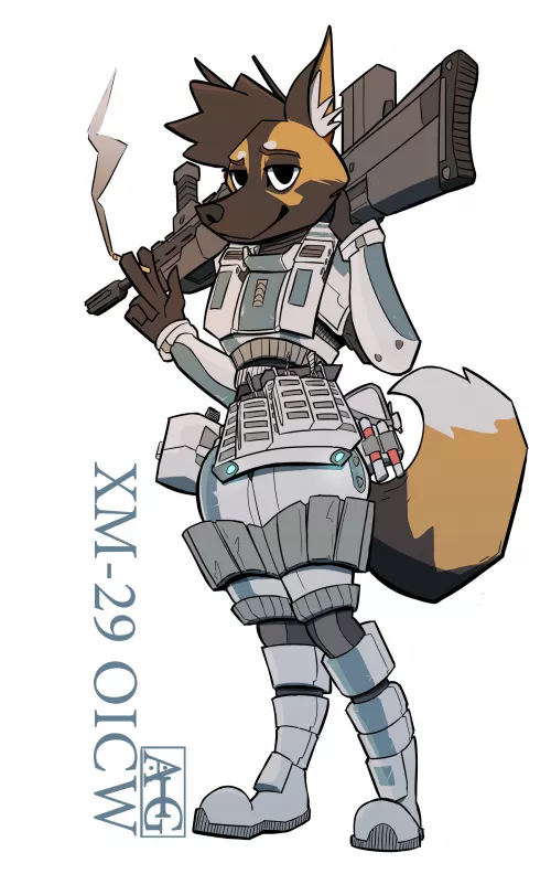 XM-29 (by me) by alphaiguessartist2