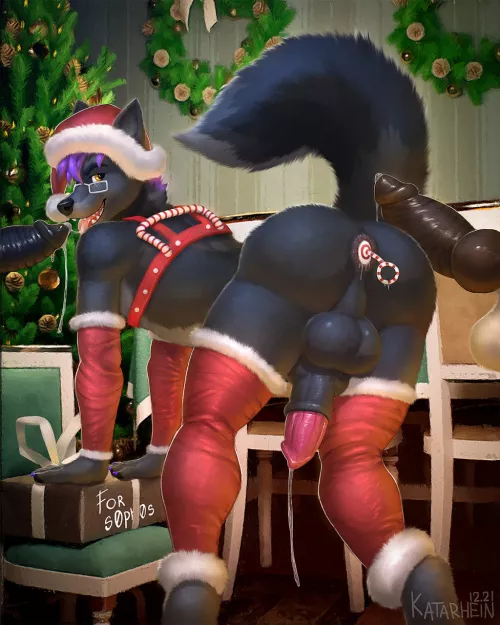 Xmas Gift IV (Katarhein) by TangentYoshi