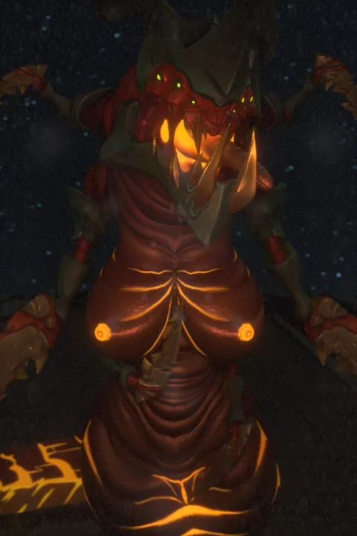 Yagorath, the maw incarnate, mother of worms, destruction incarnate and the ultimate milf (Lukas0122) by gifsundgirls