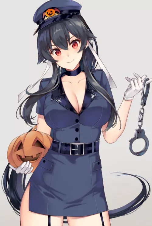 Yahagi is putting you under arrest by ChristianBonifacio1