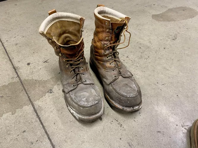 Y’all liked my thorogood post few days ago so here are my current daily boot. 4 months old. by JEEPercreeper19