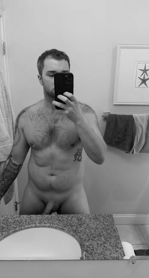 Y’all seemed to like the b/w shot from a few days ago so trying it again. by Infinite_Respect_643