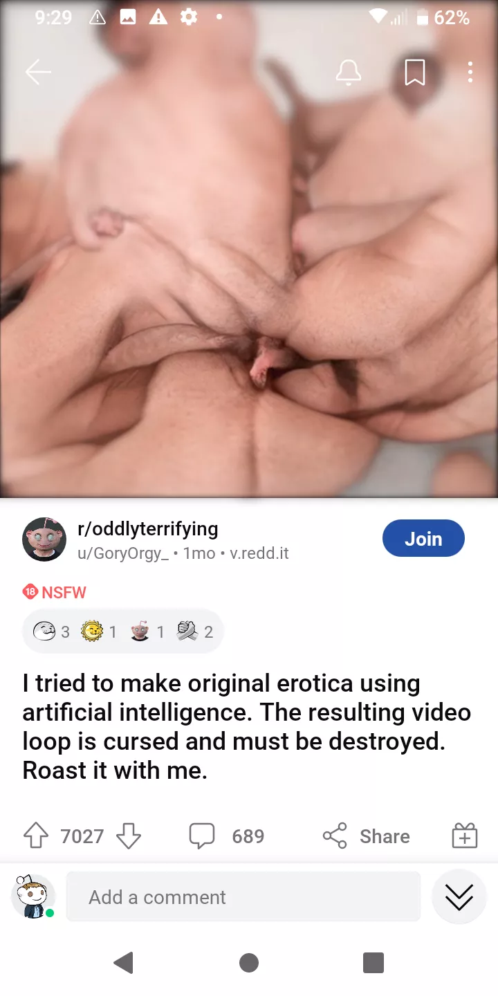 Yams Having Sex, an homage to human sexual activity, brought to you by machine learning. posted by Surfing-General