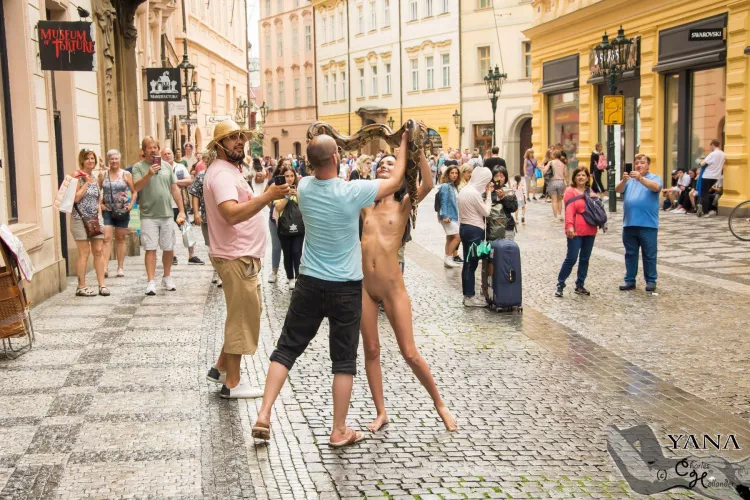 Yana the tourist attraction *comment by c_hollander