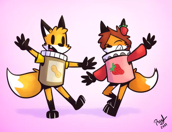 Yannick and Lucy (by me) by RafVicAlv