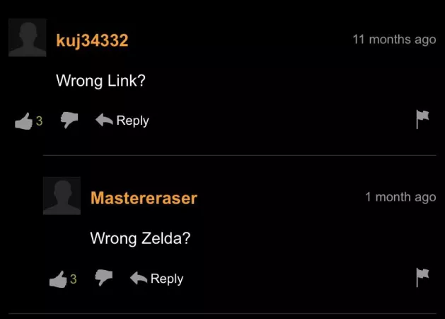 Yeah definitely wrong Link… by The_PearMan_