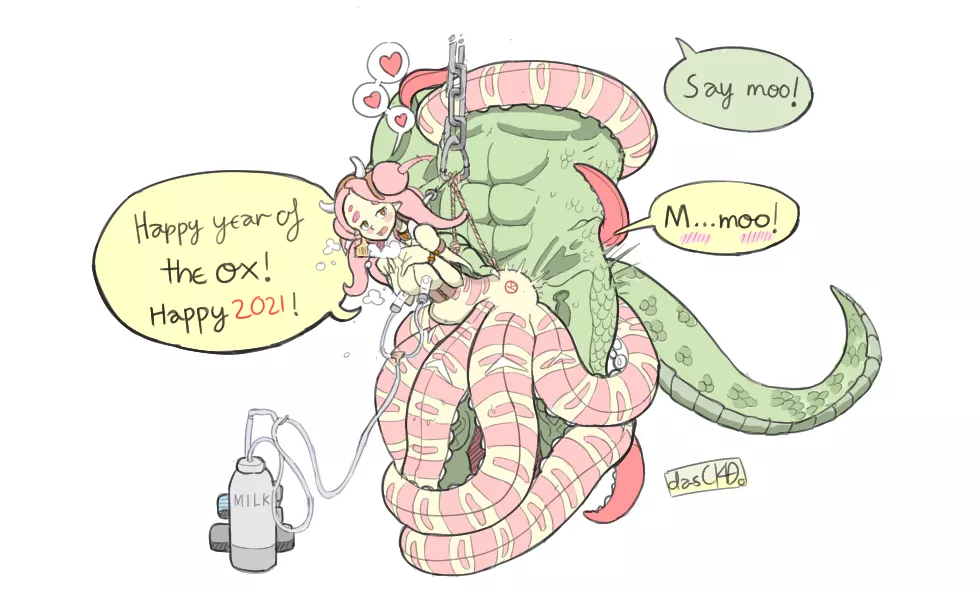 Year of the Ox by theman223 (female/male) posted by Vxwolf1